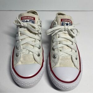 Converse Chuck All Star Youth Sz 13 White Low Top